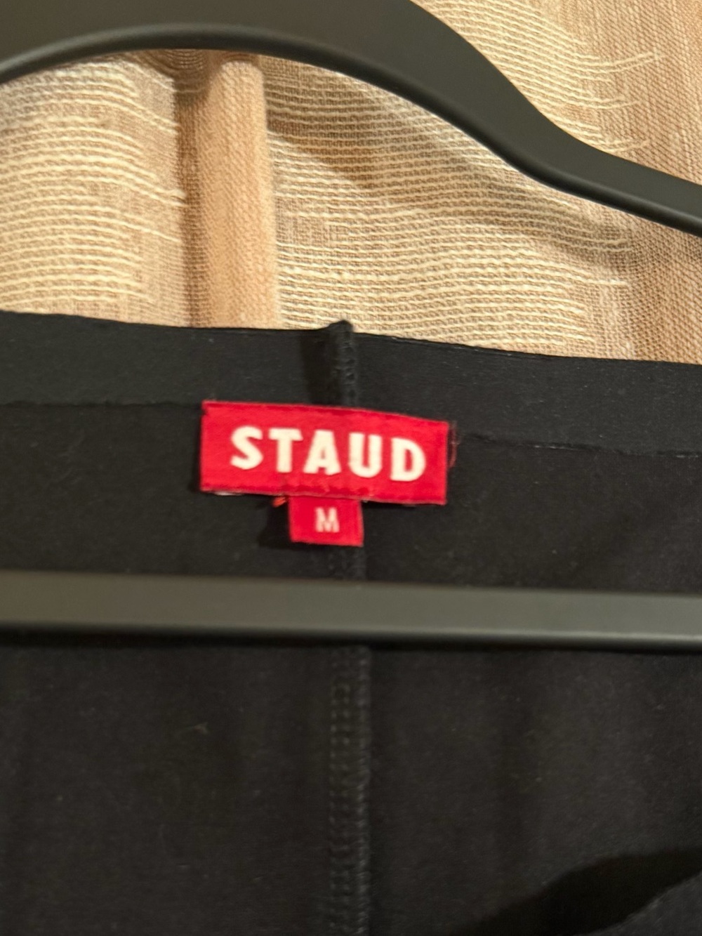 STAUD Long Sleeve Black Corde Top, NEW - Picture 9 of 12